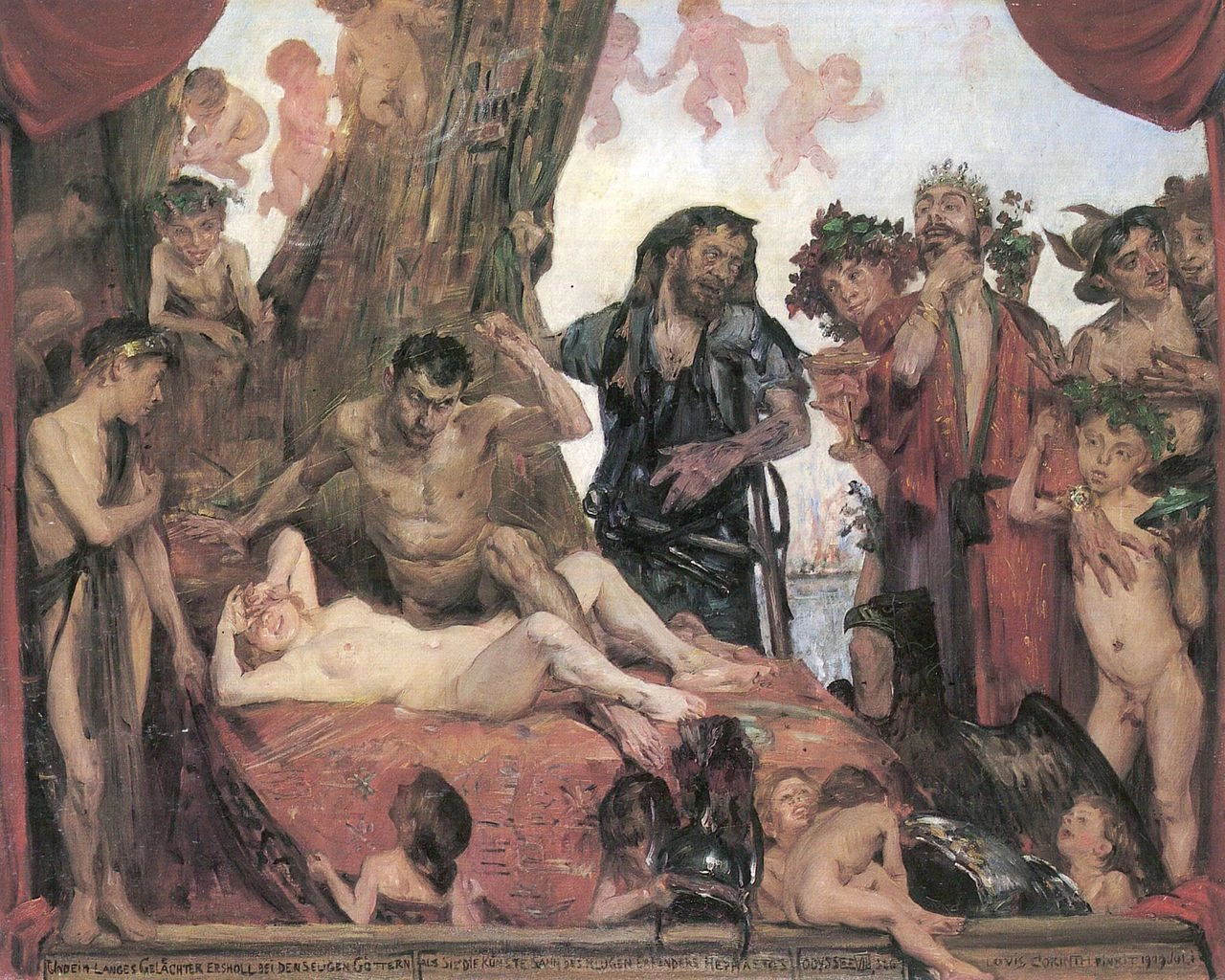 Il riso omerico 1909 - Neue Pinakothek, Monaco di Baviera